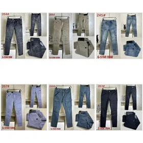 GSTAR Retro Patchwork Straight Leg Jeans-4947  